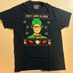 "The Office" Dwight Schrute "Xmas is Here" Elf t-shirt